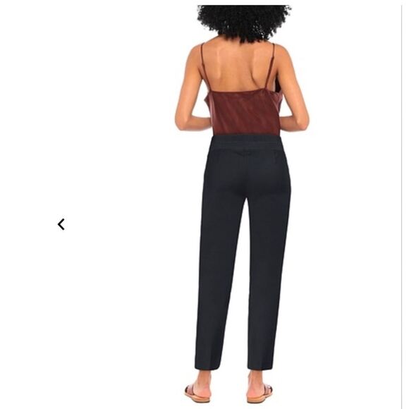 LES COPAINS Casual Slim Tapered Leg Pants In Black S - Picture 2 of 16